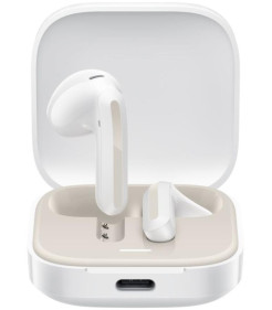 Xiaomi Redmi Buds 6 Auriculares Bluetooth 5.4 - Microfone - Cancelamento de Ruido Autonomia até 10h - IP54 - Branco